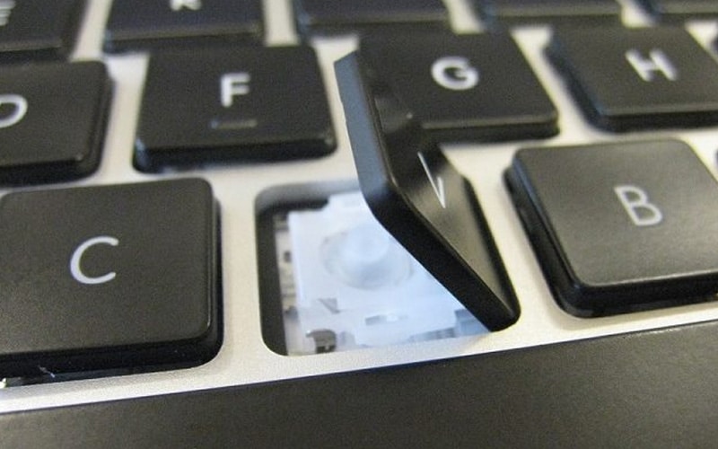 How to remove laptop keys